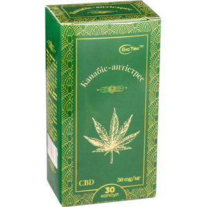 Канабис-антистресс капсулы для нормального состояния нервной системы и качества сна упаковка 30 шт