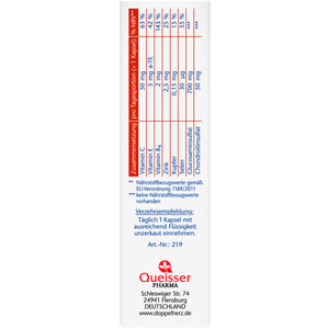 Доппельгерц Актив Глюкозамин 700 Экстра + Хондроитин + Витамин С капсулы 30 шт