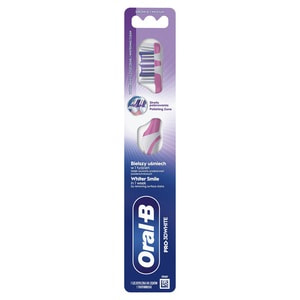 Зубна щітка ORAL-B (Орал-бі) Pro 3D White (Про 3Д Вайт) Відбілювання 40 середньої жорсткості 1 шт