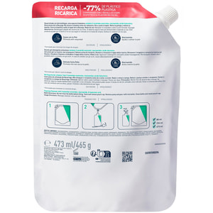 Гель для лица и тела CERAVE (Сераве) для нормальной и жирной кожи интенсивно очищающий рефил 473 мл