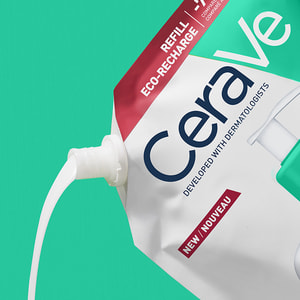 Гель для лица и тела CERAVE (Сераве) для нормальной и жирной кожи интенсивно очищающий рефил 473 мл