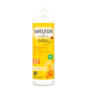 Шампунь-гель для тела и волос WELEDA (Веледа) Календула 400 мл