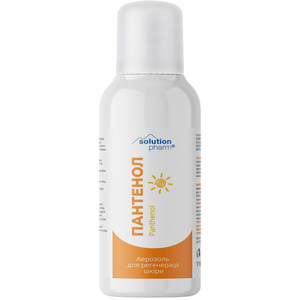 Пантенол для ренерации кожи после бытовых, солнечных ожогов аэрозоль в баллоне 116 г Solution Pharm