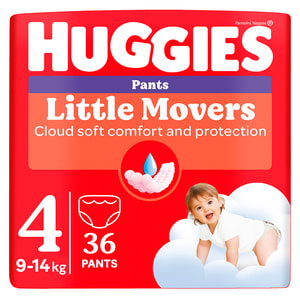 Подгузники-трусики для детей HUGGIES (Хаггис) Ultra Comfort (Ультра комфорт) унисекс 4 от 9 до 14 кг 36 шт