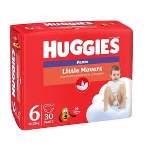 Подгузники-трусики для детей HUGGIES (Хаггис) Ultra Comfort Unisex (Ультра комфорт унисекс) Pants с персонажами Диснея размер 6 от 15 кг до 25 кг 30шт