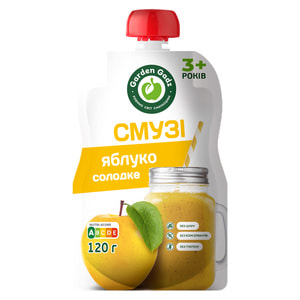 Пюре фруктове дитяче GARDEN GADZ (Гарден Гадз) Смузі яблуко солодке 120 г