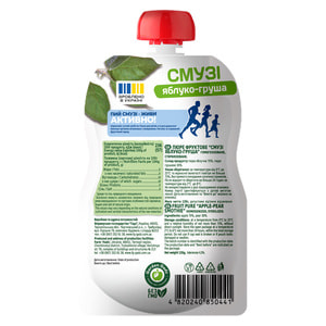 Пюре фруктовое детское GARDEN GADZ (Гарден Гадз) Смузи яблоко-груша 120 г