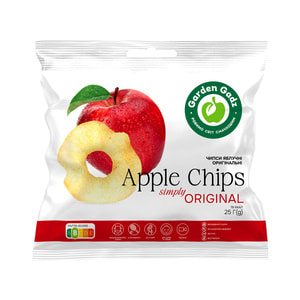 Чіпси фруктові GARDEN GADZ (Гарден Гадз) яблучні оригінальні 25 г