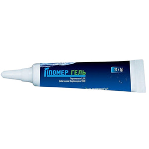 Гипомер гель офтальмологический для сухости глаза, раздражения, жжения, слезотечения в тубе по 10 г