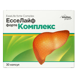 ЕссеЛайф форте Комплекс капс. №30 Solution pharm NEW