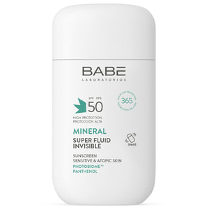 Флюид BABE LABORATORIOS (Бабе Лабораториос) Sun Protection (Сан Протекшн) солнцезащитный с физическими фильтрами SPF 50 50 мл