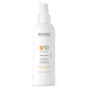 Флюид-спрей BABE LABORATORIOS (Бабе Лабораториос) Sun Protection (Сан Протекшн) солнцезащитный водостойкий SPF 50 200 мл