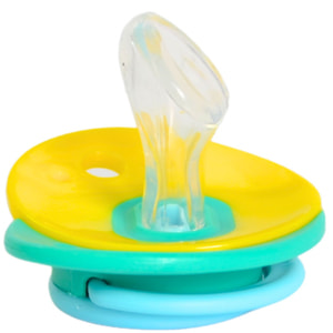 Пустышка LINDO (Линдо) артикул А 32/0-6 силиконовая с прикусом от 0 до 6-ти месяцев 1 шт