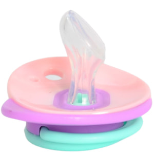 Пустышка LINDO (Линдо) артикул А 32/0-6 силиконовая с прикусом от 0 до 6-ти месяцев 1 шт