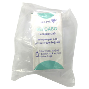 Версаво конц. д/р-ну д/інф. 25мг/мл фл. 4мл (100мг) №1