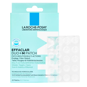 Патчи для лица La Roche-Posay (Ля Рош-Позе) Эфаклар Дуо+М гидроколоидные мультифункциональные точечного действия, уменьшение недостатков 22 шт