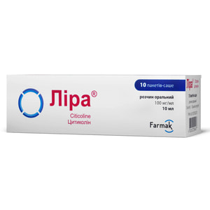Лира р-р оральн. 100мг/мл пакет-саше 10мл №10