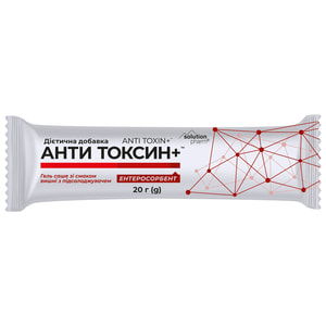 Анти Токсин+ гель вишня саше 20г №20 Solution pharm