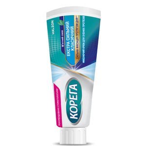 Крем фіксуючий для зубних протезів Корега Екстра Сильний Класичний М'ятний смак 40 г