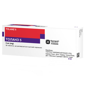 Толанз 5 табл. дисперг. 5мг №30