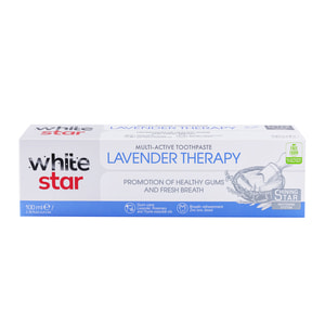 Зубна паста WHITE STAR (Вайт Старт) Lavender Therapy потужний захист від бактерій та профілактика захворювань ясен 100 мл