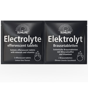 Витамины SUNLIFE (Санлайф) Elektrolyte Brausetabletten электролит шипучие таблетки в саше 2 шт
