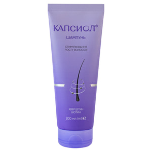 Капсіол шампунь для стумуляції росту волосся туба 200 мл