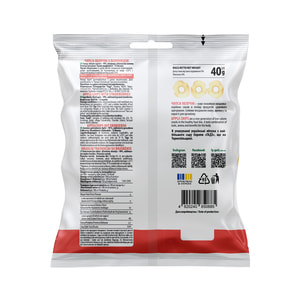 Чіпси фруктові GARDEN GADZ (Гарден Гадз) яблучні з полуницею 40 г