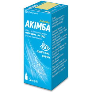 Акимба кап. глазн. р-р 1мг/мл фл. 5мл