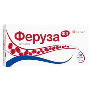 Феруза ФЛ таблетки витаминно-минеральный комплекс, предназначенный для поддержания нормального уровня железа 2 блистера по 15 шт