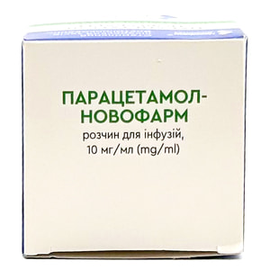 Парацетамол-Новофарм р-р д/инф. 10мг/мл бут. 100мл №1