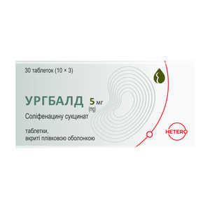 Ургбалд табл. п/о 5мг №30