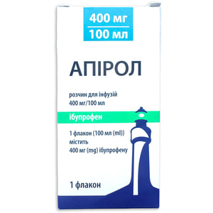 Апирол р-р д/инф. 400мг/100мл фл. 100мл (400мг) №1***