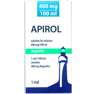 Апирол р-р д/инф. 400мг/100мл фл. 100мл (400мг) №1***
