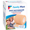 Бинт медицинский самофиксирующий Family Plast (Фемили пласт) когезивный эластичный размер 6 см х 4 м 1 шт