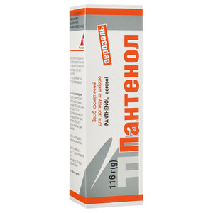 Пантенол засіб косметичний для догляду за шкірою аерозоль балон 116 г