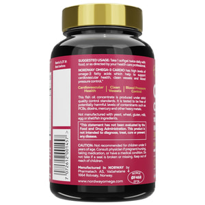 Омега-3 Кардіо Nordway Cardio Omega-3 (Нордвей) капсули 1000 мг загальнозміцнюючої дії флакон 30 шт