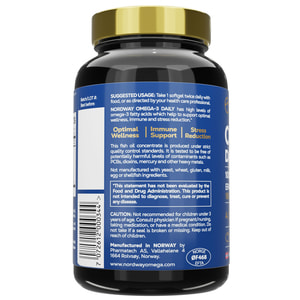 Омега-3 Дейлі Nordway Daily Omega-3 (Нордвей) капсули 1000 мг загальнозміцнюючої дії флакон 90 шт