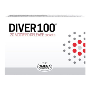 Дивер 100 таблетки с модифицированным высвобождением при дефиците инулина, витаминов В, фолиевой кислоты, цинка упаковка 20 шт