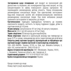 Пантогам-Актив капсули для нормальної роботи нервової системи, усуненню розладів пам'яті, зниженню втоми контейнер 60 шт
