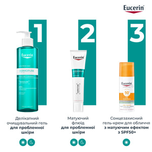 Флюид для лица EUCERIN (Юцерин) DermoPure (ДермоПьюр) матирующий для проблемной кожи 40 мл