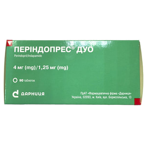 Періндопрес Дуо табл. 4мг/1,25мг №90