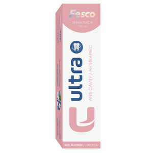 Зубная паста FESCO (Феско) Ultra Anti-cavity Антикариес 100 мл