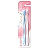 Зубная щетка FESCO (Феско) Expert Clean розовая и голубая 2 шт