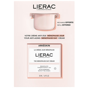 Набор LIERAC (Лиерак) Аркескин Крем для лица дневной 50 мл + сменный блок 50 мл