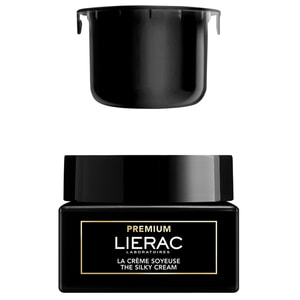 Набор LIERAC (Лиерак) Премиум Крем для лица шелковистый 50 мл + сменный блок 50 мл