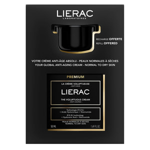 Набор LIERAC (Лиерак) Премиум Крем для лица дневной 50 мл + сменный блок 50 мл