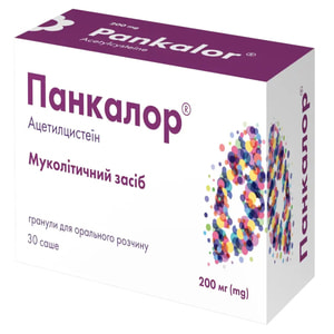 Панкалор гран. д/оральн. р-ра 200мг саше 1г №30