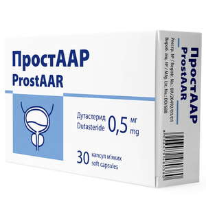 Простаар капс. мягкие 0,5мг №30