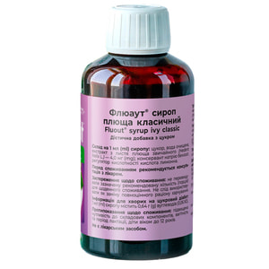 Флюаут сироп плюща класичний флакон 200 мл Solution pharm